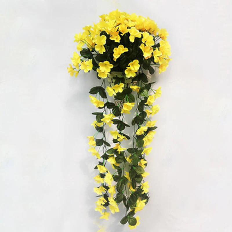 💐🌺Vivid Artificial Hanging Orchid Bunch - Image 18