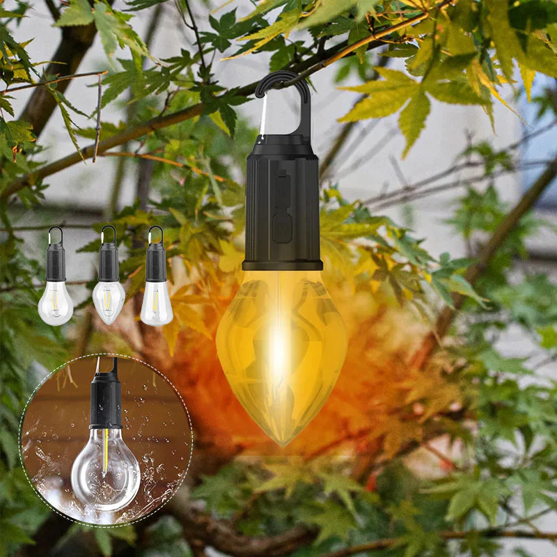 💡 New Outdoor Camping Hanging Type-C Charging Retro Bulb Light - Image 11
