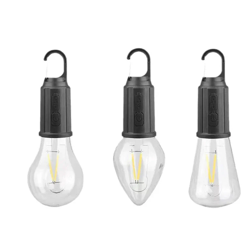 💡 New Outdoor Camping Hanging Type-C Charging Retro Bulb Light - Image 18