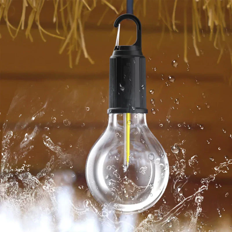 💡 New Outdoor Camping Hanging Type-C Charging Retro Bulb Light - Image 2