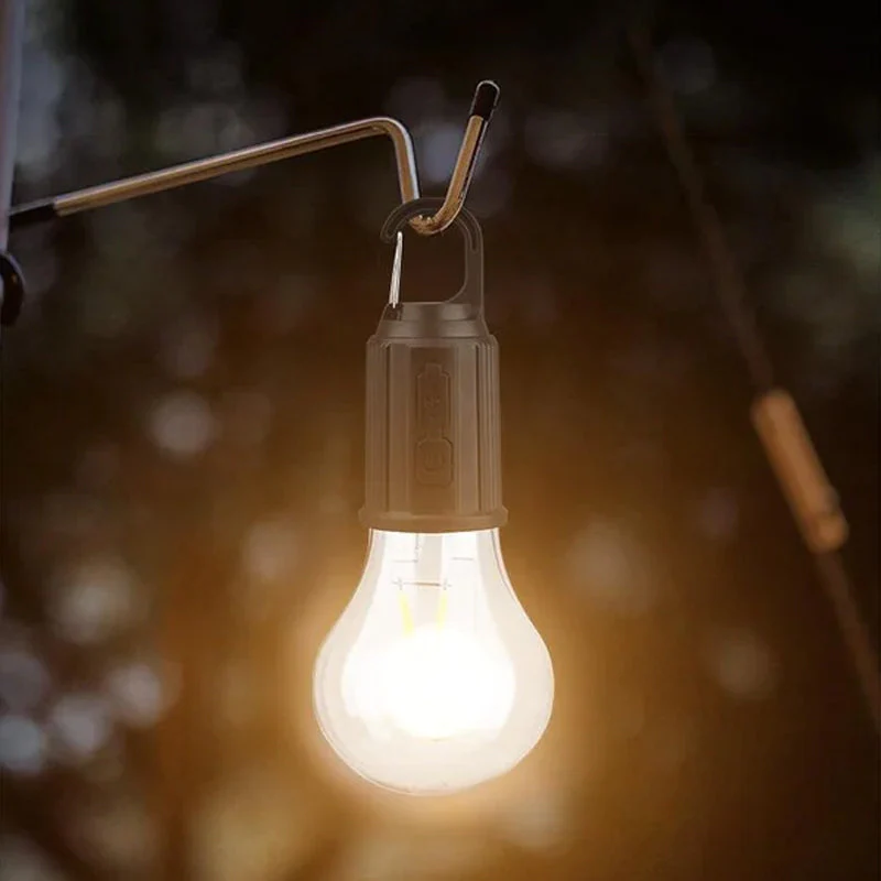 💡 New Outdoor Camping Hanging Type-C Charging Retro Bulb Light - Image 9
