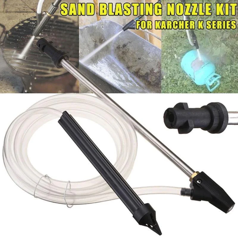 🔥2021 NEW FLASH SALE 50% OFF🔥High Pressure Washer Wet Sand Blasting Kit - Image 3