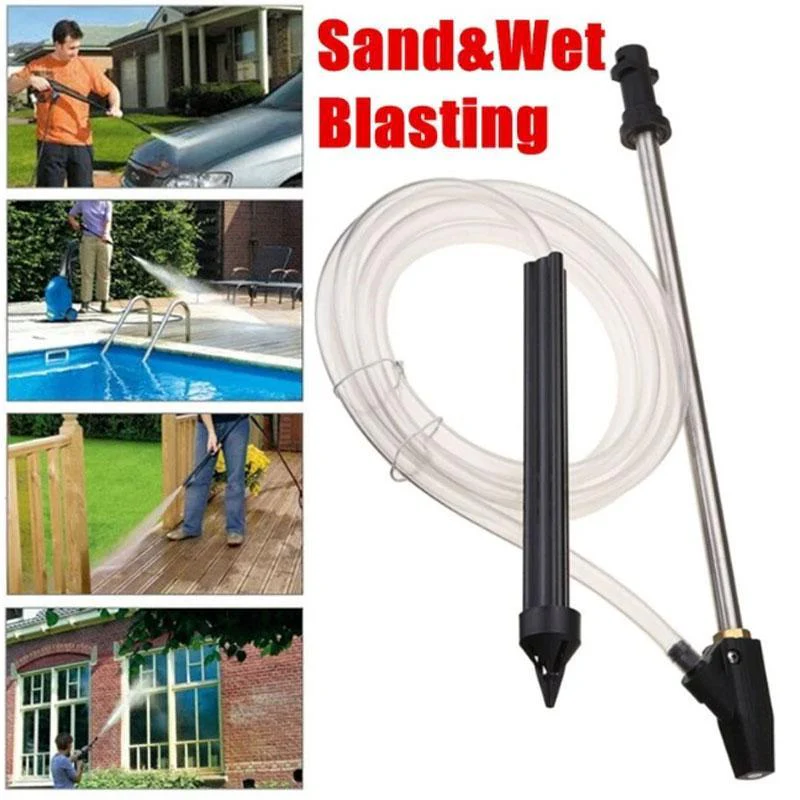 🔥2021 NEW FLASH SALE 50% OFF🔥High Pressure Washer Wet Sand Blasting Kit - Image 5