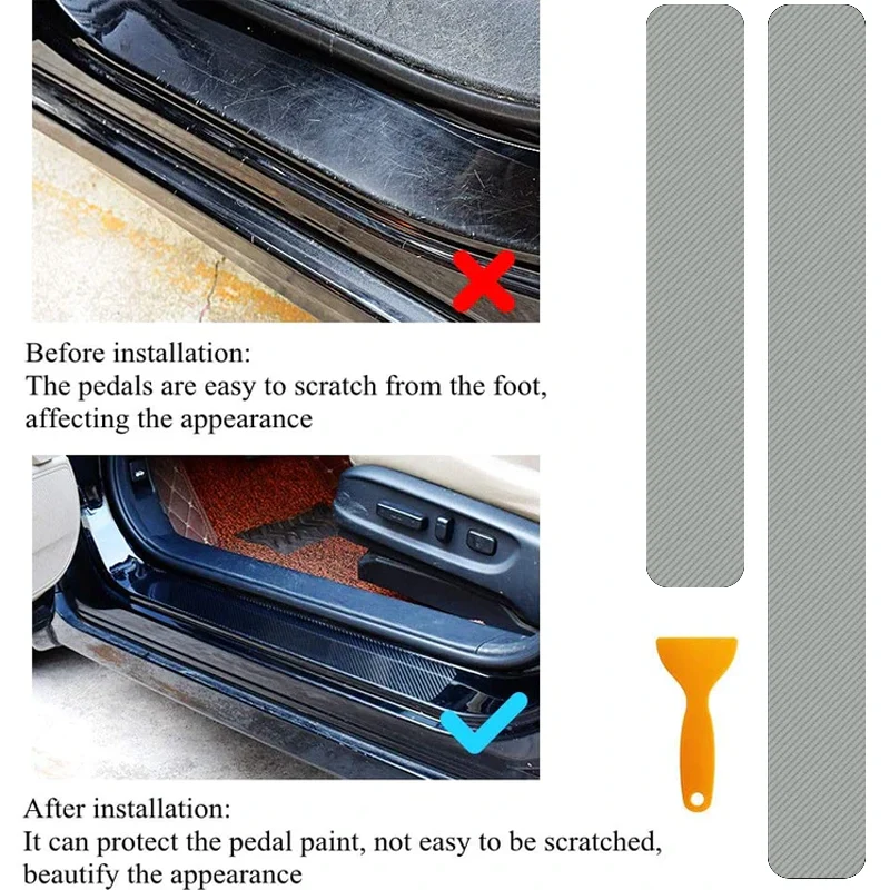 🚗Christmas Hot Sale-50% OFF🚗Car Door Sills Stickers( 4PCS ) - Image 7