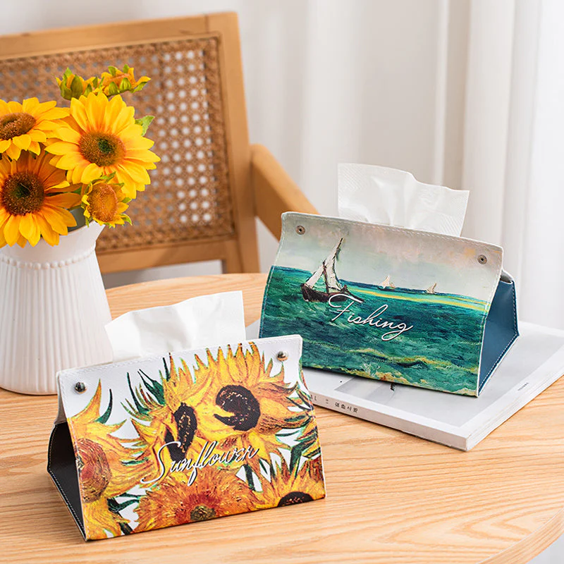 🧑🎄Christmas Hot Sale-Buy More Save More🎄Oil Painting Pastoral Style Paper Box