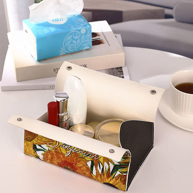 🧑🎄Christmas Hot Sale-Buy More Save More🎄Oil Painting Pastoral Style Paper Box - Image 2