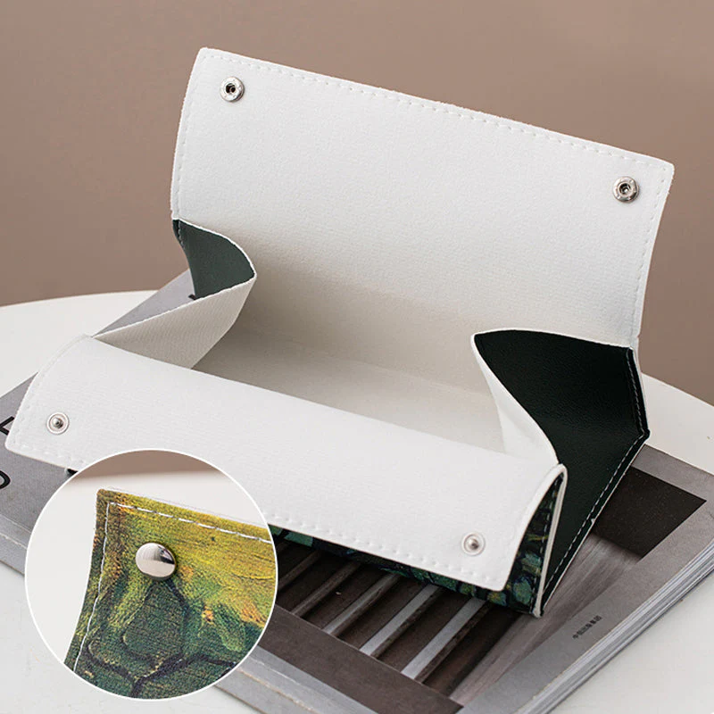 🧑🎄Christmas Hot Sale-Buy More Save More🎄Oil Painting Pastoral Style Paper Box - Image 3