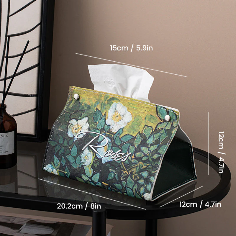 🧑🎄Christmas Hot Sale-Buy More Save More🎄Oil Painting Pastoral Style Paper Box - Image 6