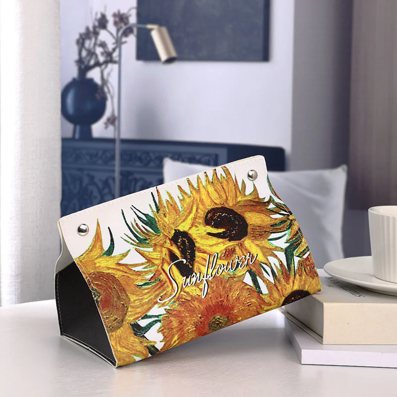 🧑🎄Christmas Hot Sale-Buy More Save More🎄Oil Painting Pastoral Style Paper Box - Image 9