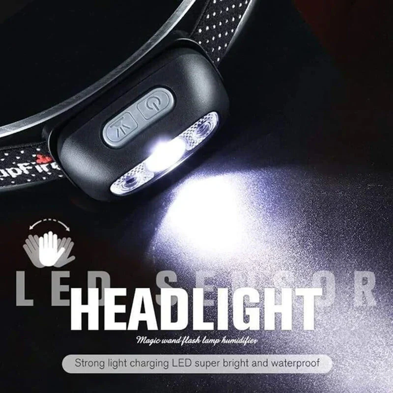 đ„Christmas Sale 50% OffâšCharging Induction Adventure Emergency Headlights