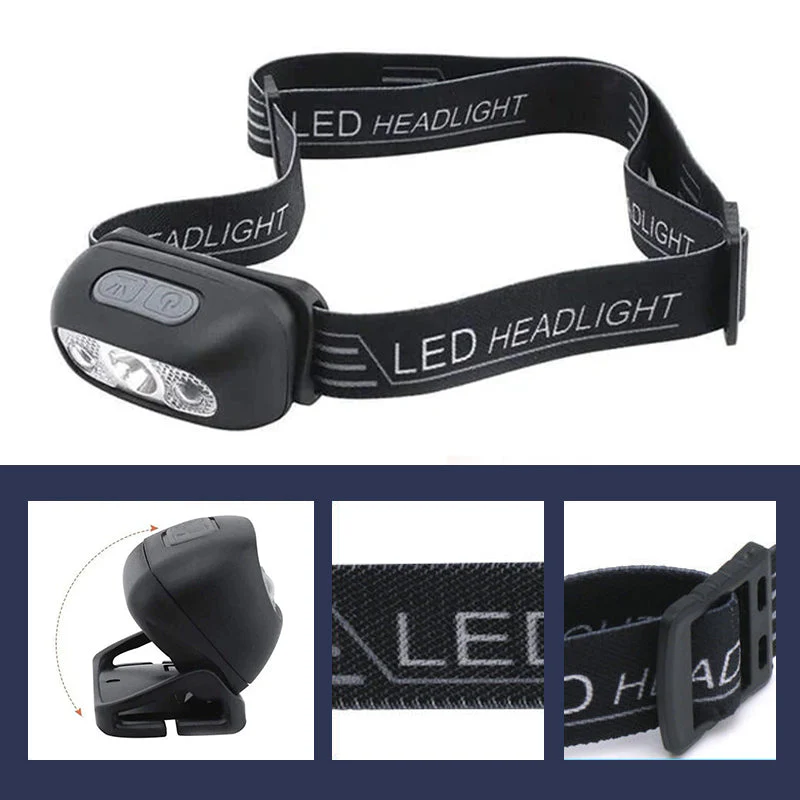 đ„Christmas Sale 50% OffâšCharging Induction Adventure Emergency Headlights - Image 10
