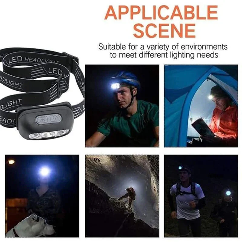 đ„Christmas Sale 50% OffâšCharging Induction Adventure Emergency Headlights - Image 2