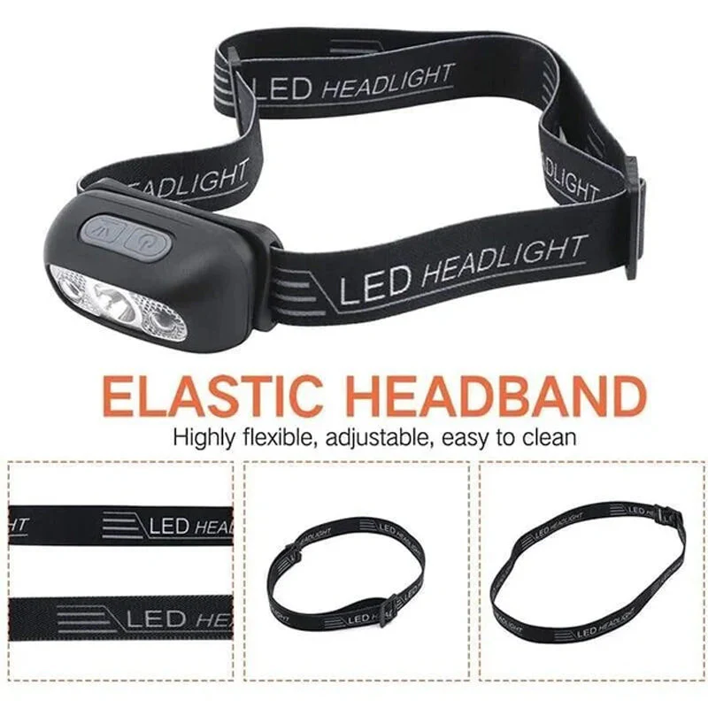 đ„Christmas Sale 50% OffâšCharging Induction Adventure Emergency Headlights - Image 3
