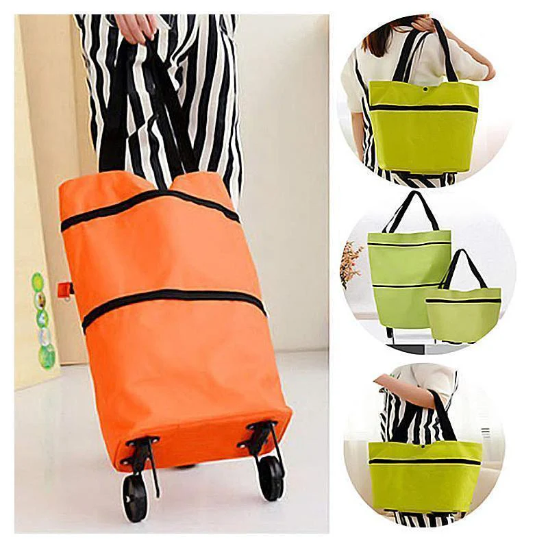 🔥Hot Sale🔥2 In 1 Foldable Shopping Cart(50% OFF)