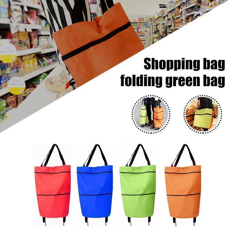 🔥Hot Sale🔥2 In 1 Foldable Shopping Cart(50% OFF) - Image 2
