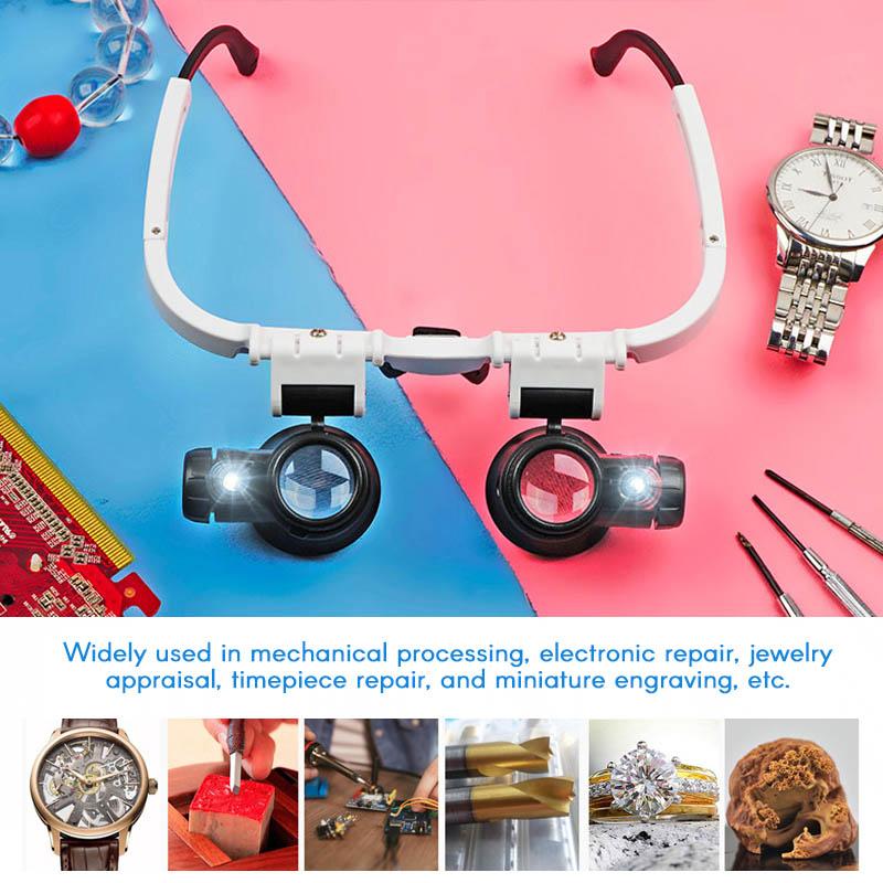 🎅2021 New limited time offer🎄LED Glasses Magnifier 8x 15x 23x - Image 4