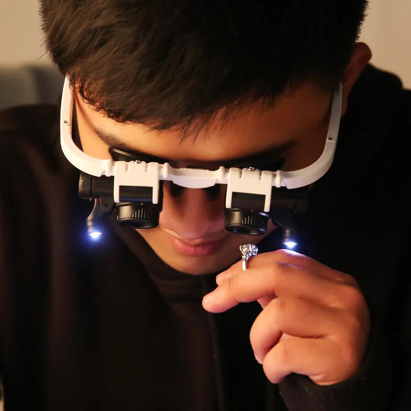 🎅2021 New limited time offer🎄LED Glasses Magnifier 8x 15x 23x - Image 8