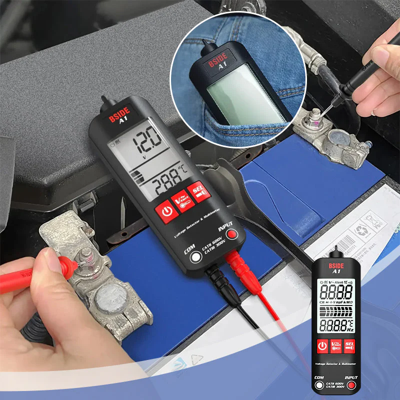 🔥New Year Sale - 50% Off🔥A1 Fully Automatic Anti-Burn Intelligent Digital Multimeter - Image 14