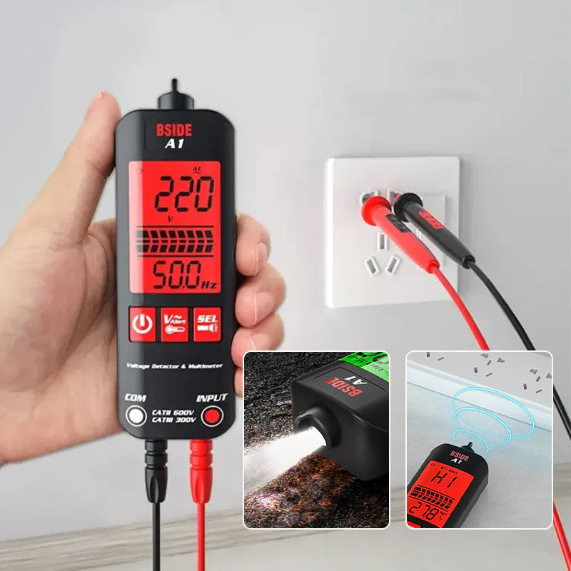 🔥New Year Sale - 50% Off🔥A1 Fully Automatic Anti-Burn Intelligent Digital Multimeter - Image 15