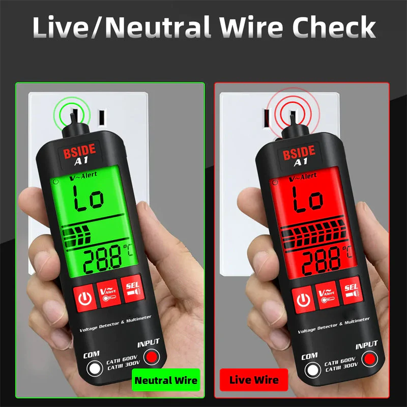 🔥New Year Sale - 50% Off🔥A1 Fully Automatic Anti-Burn Intelligent Digital Multimeter - Image 4