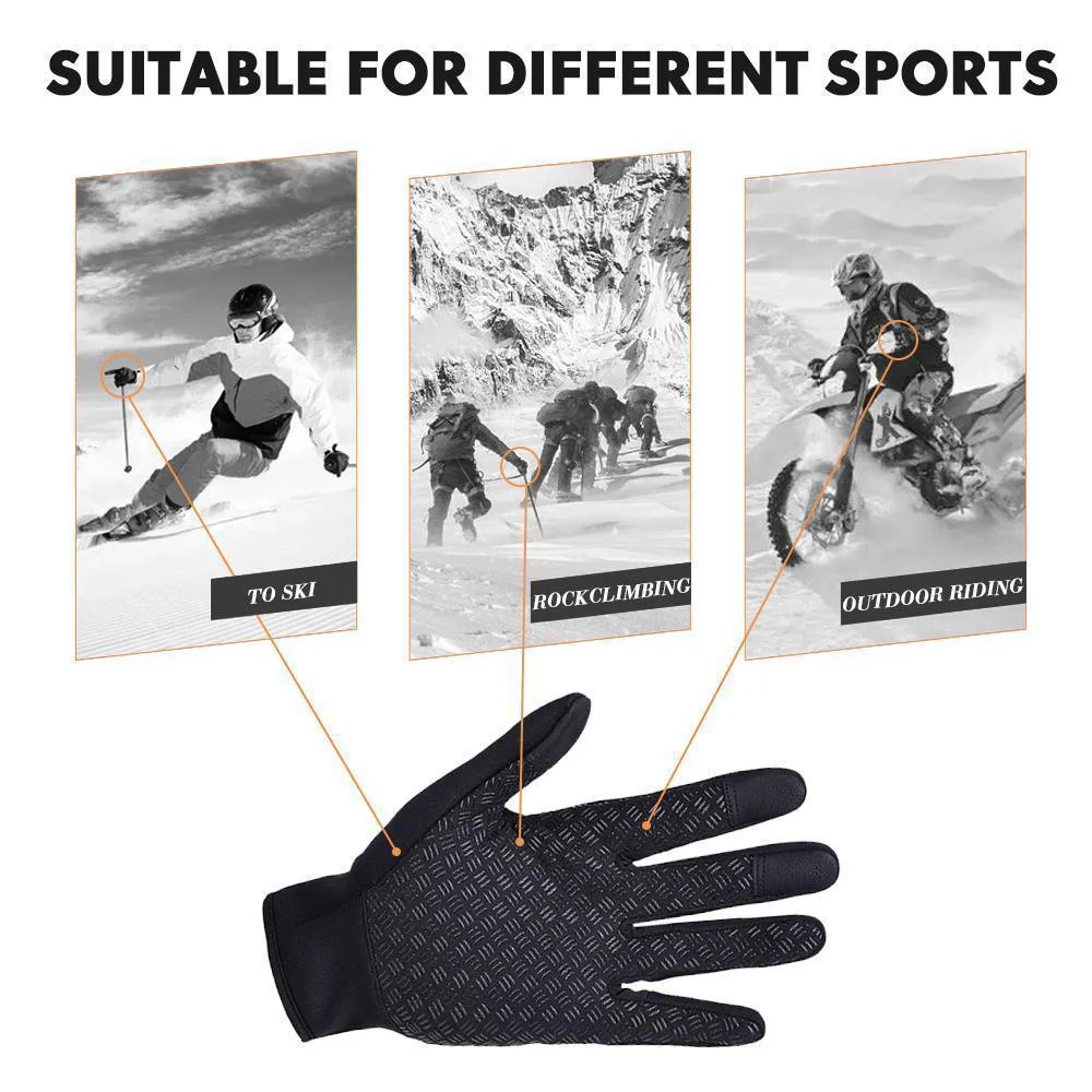 (đ„ON SALE AT 50%OFF)Unisex Winter Warm Waterproof Touch Screen Gloves - Image 3