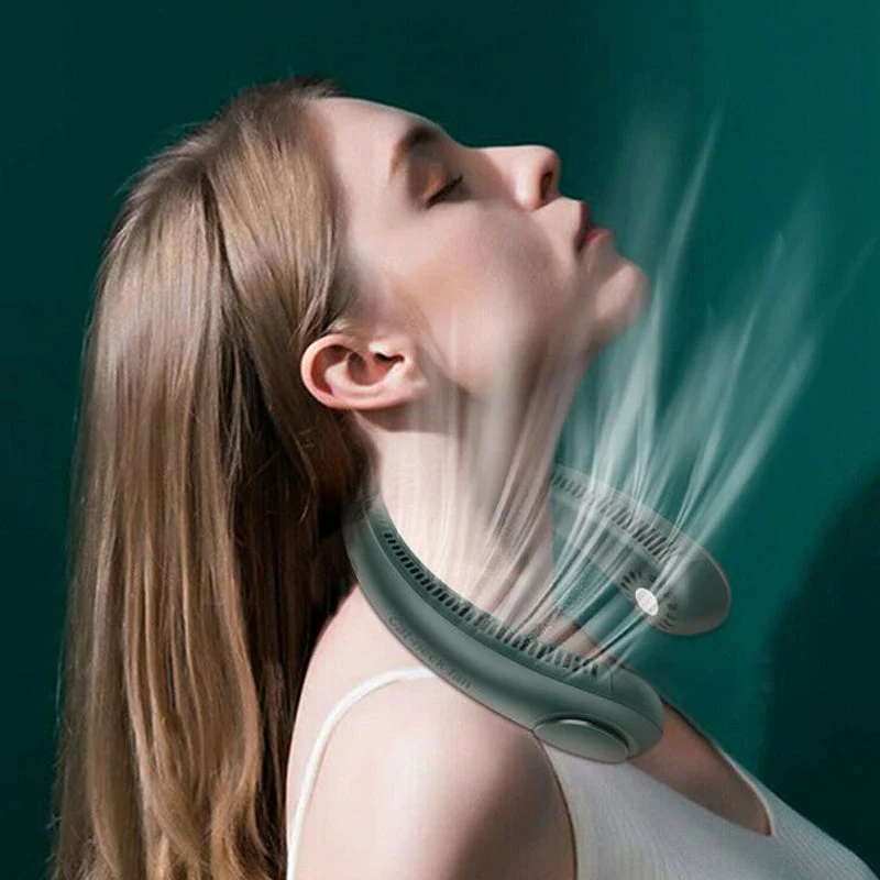 🔥Summer Hot Sale🔥New Portable Neck Fan - Image 11