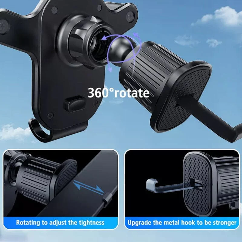 🎁XMAS SALE-💡UP TO 51% OFF🔥Hook Mount Car Mobile Phone Bracket - Image 4