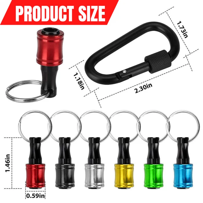 1/4" Hexagonal screwdriver head bracket hiking buckle - Image 8
