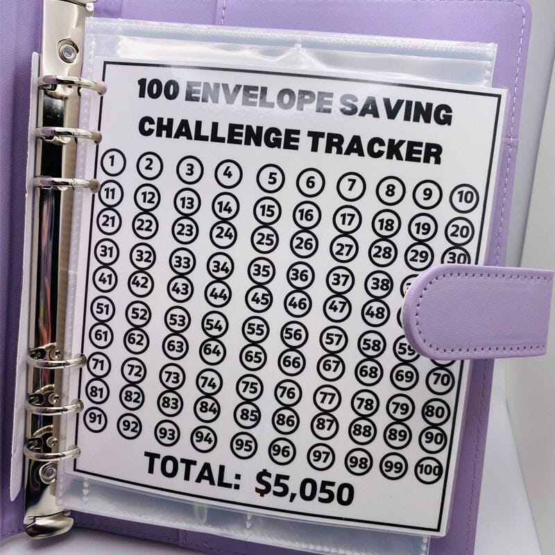 100 Envelope Challenge Binder - Image 10
