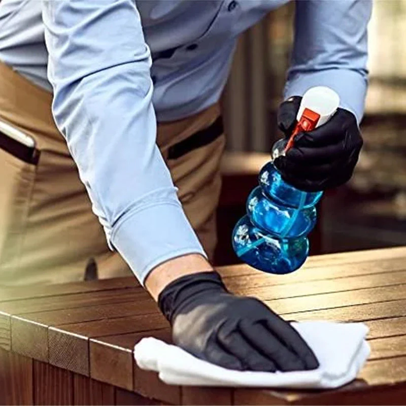 🔥50% OFF🔥100PCS Of Disposable Black Nitrile Gloves - Image 13