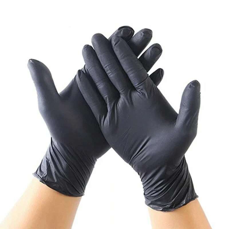 🔥50% OFF🔥100PCS Of Disposable Black Nitrile Gloves - Image 17