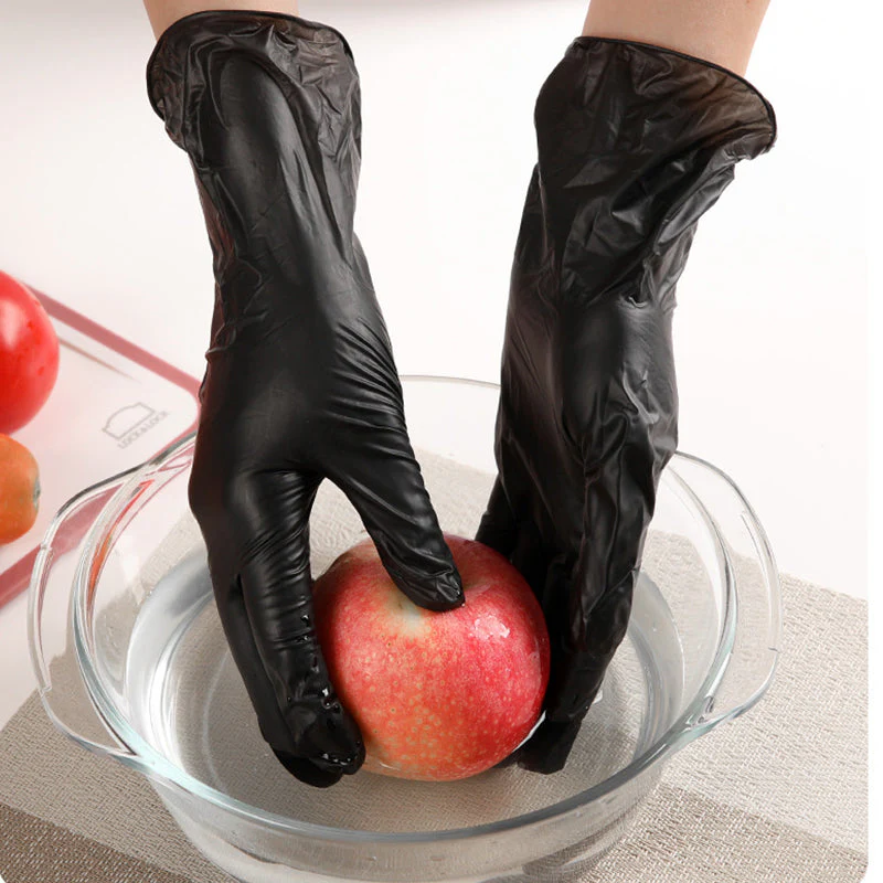 🔥50% OFF🔥100PCS Of Disposable Black Nitrile Gloves - Image 6