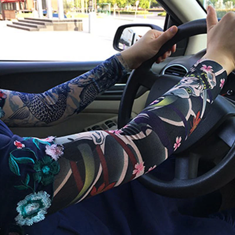 10pc Tattoo Arm Sleeves Kit - Image 3