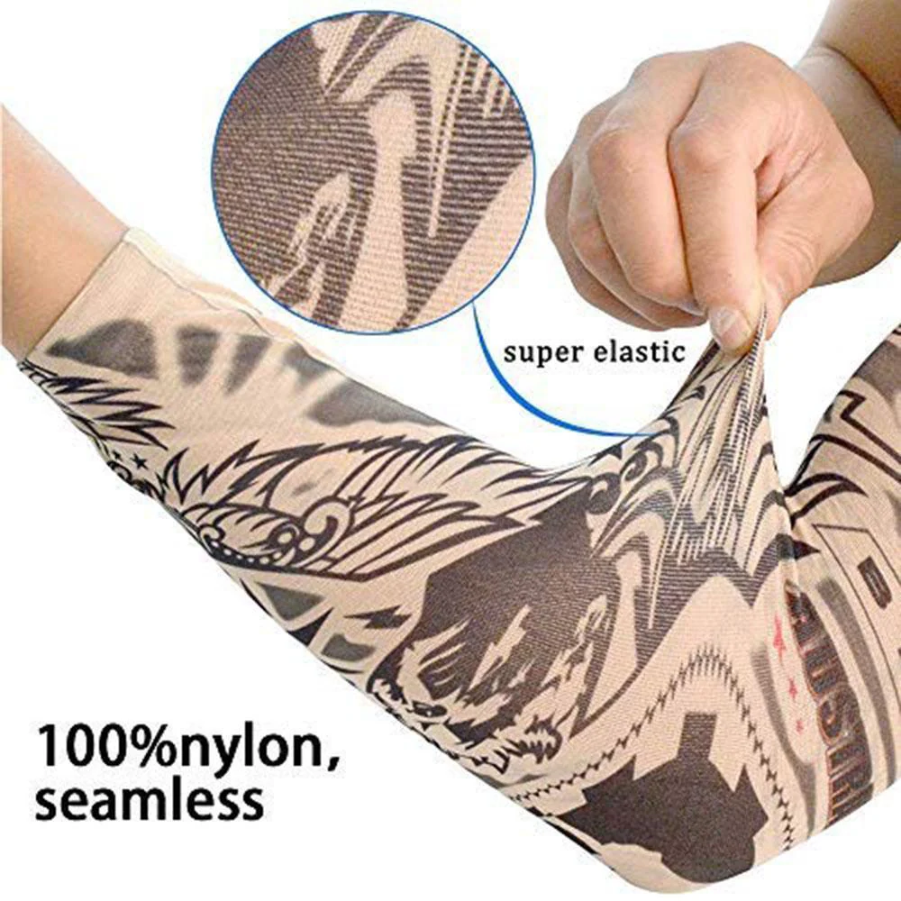 10pc Tattoo Arm Sleeves Kit - Image 4
