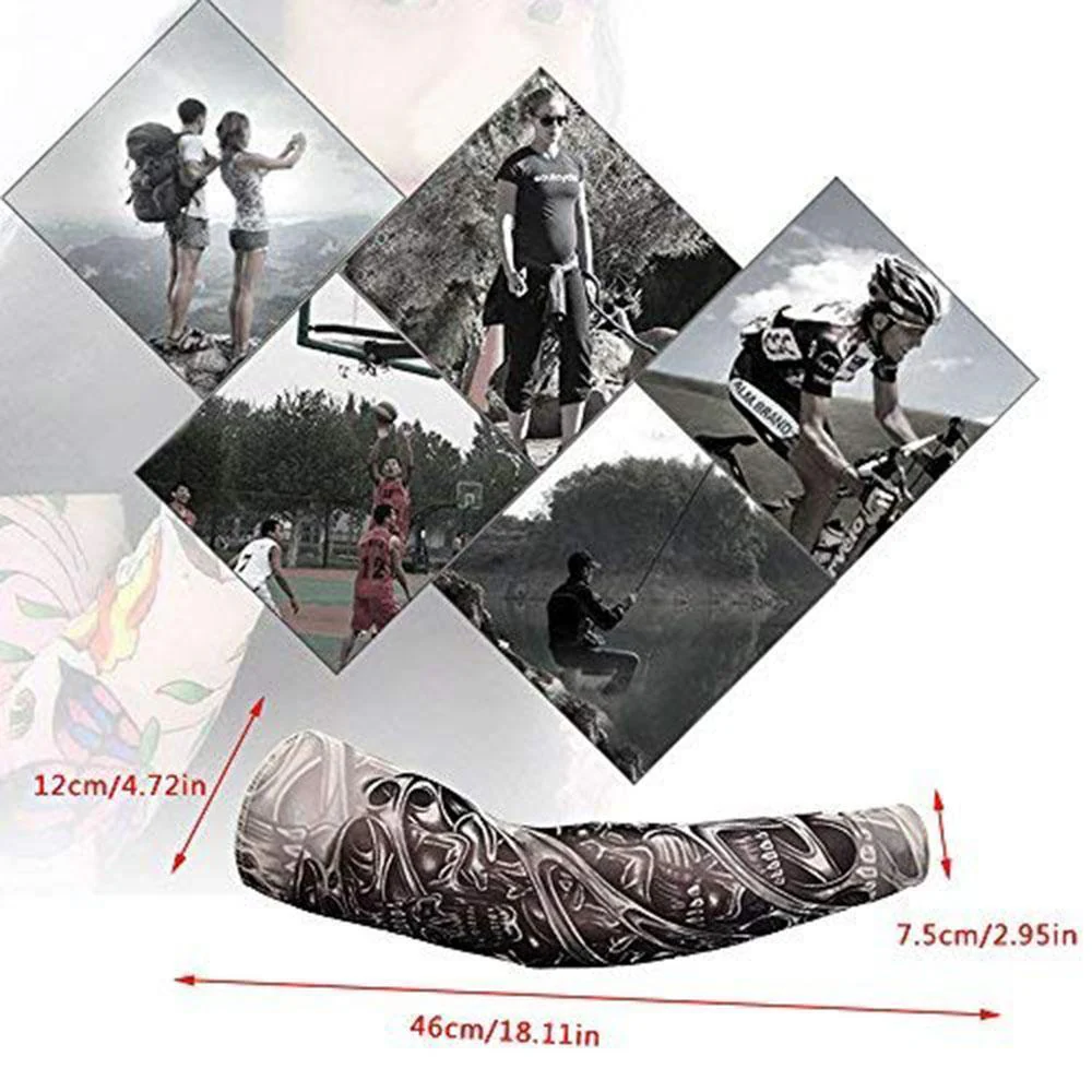 10pc Tattoo Arm Sleeves Kit - Image 6