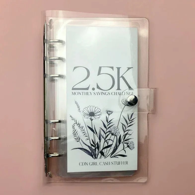 12-Month Envelopes Money Saving Challenge Binder - Image 2