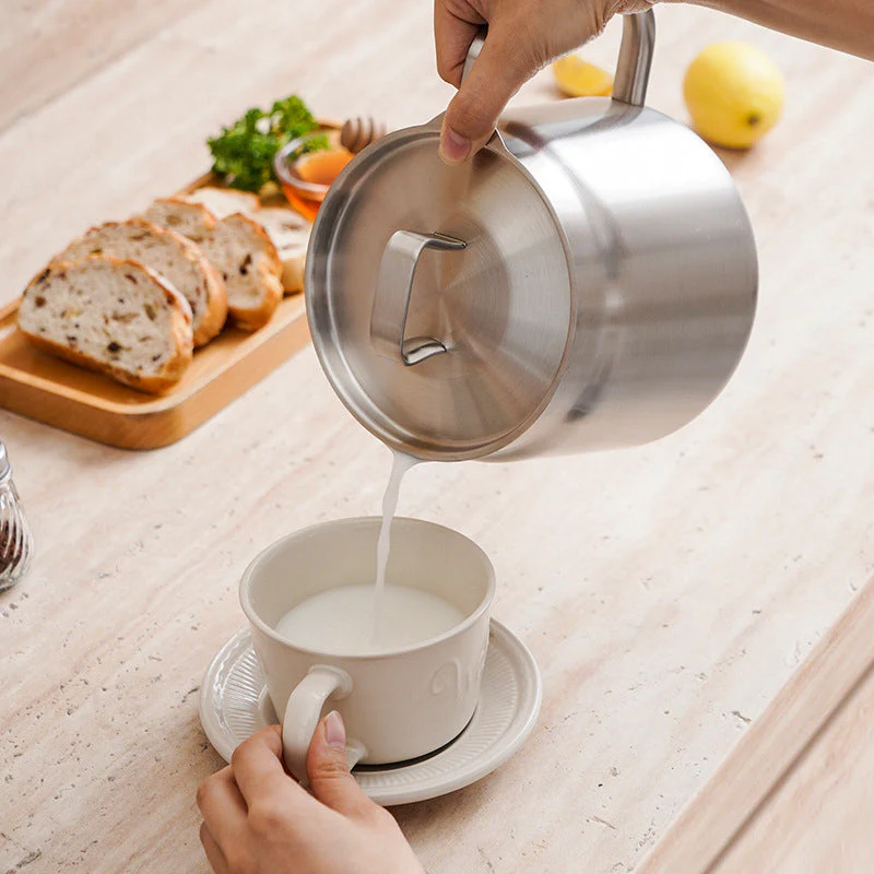 2-in-1 304 Stainless Steel Multifunctional Oil Strainer Pot - Image 3