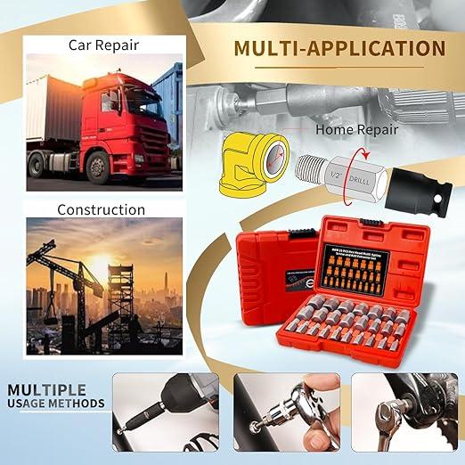 25Pcs Screw Extractor Set Multi - Image 5