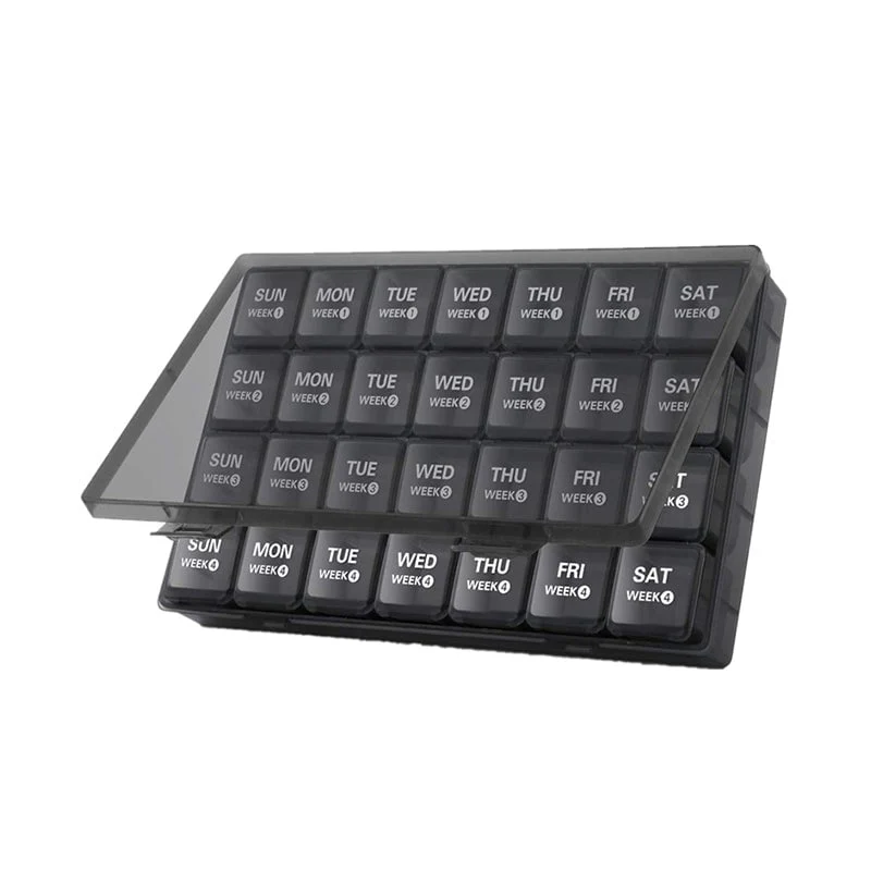 28-Compartment Large-Capacity Portable Pill Organizer - Image 12