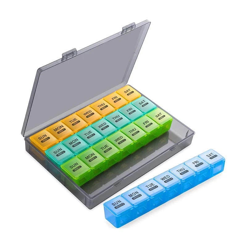 28-Compartment Large-Capacity Portable Pill Organizer - Image 14