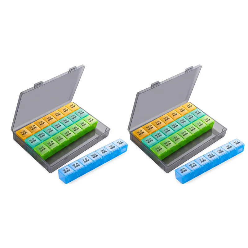 28-Compartment Large-Capacity Portable Pill Organizer - Image 17