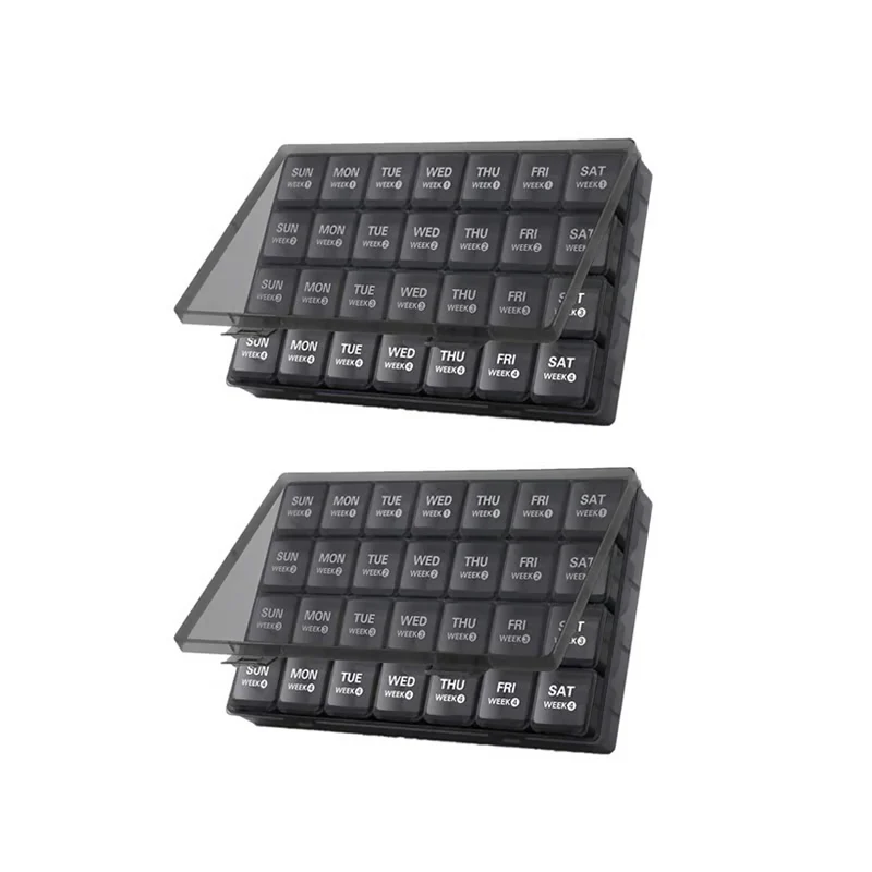 28-Compartment Large-Capacity Portable Pill Organizer - Image 18
