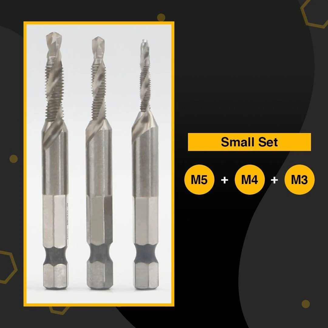 6pcs Thread Tap Drill Bits Set - Image 14