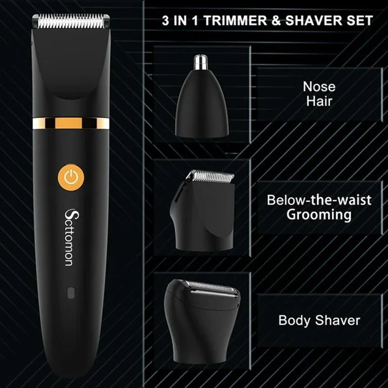3 in 1 Electric Body Hair Trimmer - Image 5