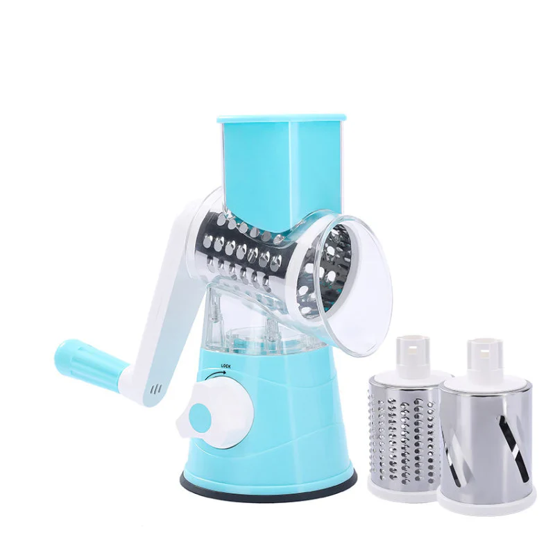 3 in 1 Rotary Cheese Grater Vegetable Slicer - Image 13