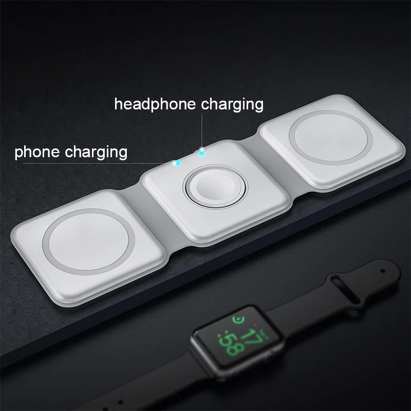 3 in 1 Wireless Travel Charger - Image 2