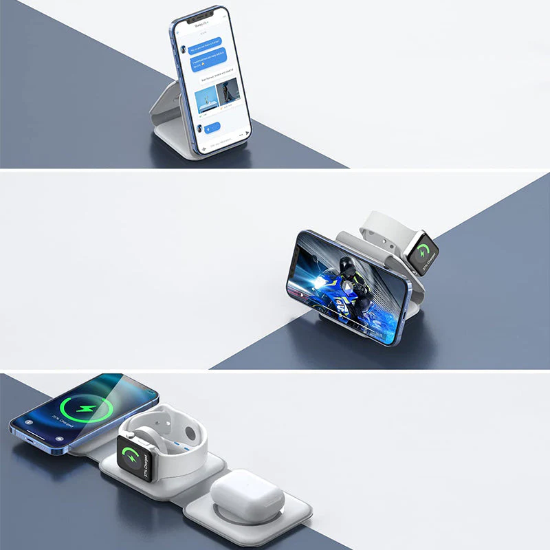 3 in 1 Wireless Travel Charger - Image 5