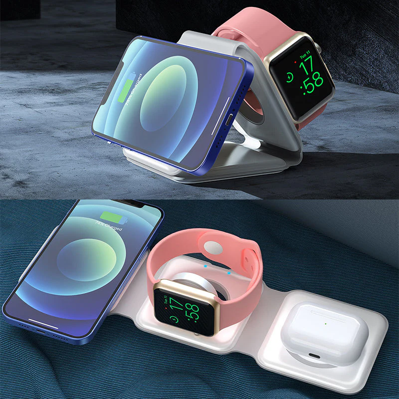 3 in 1 Wireless Travel Charger - Image 6
