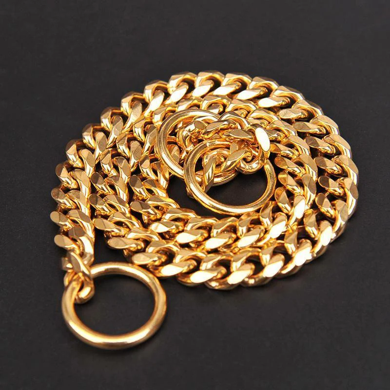 304 Stainless Steel Choker P Chain Snake Necklace - Image 11