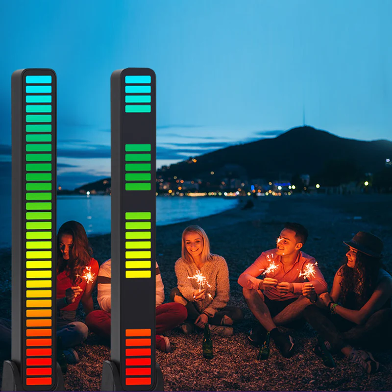 32 Bit LED Sound Control Pickup Rhythm Lights - Image 2
